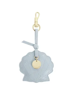 Leather Shell Key Charm