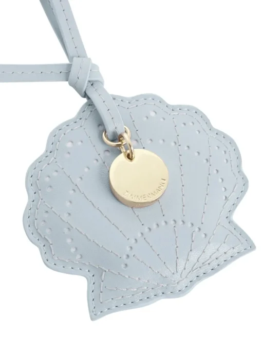 Leather Shell Key Charm