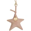 Leather Starfish Key Charm