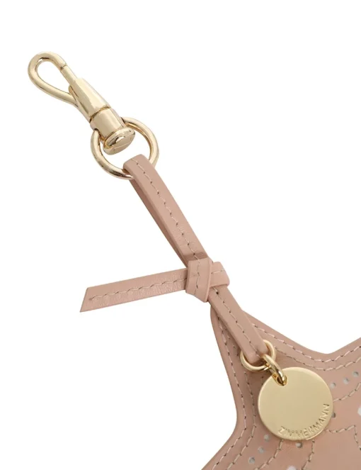 Leather Starfish Key Charm