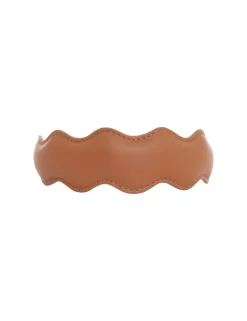 Leather Wave Headband