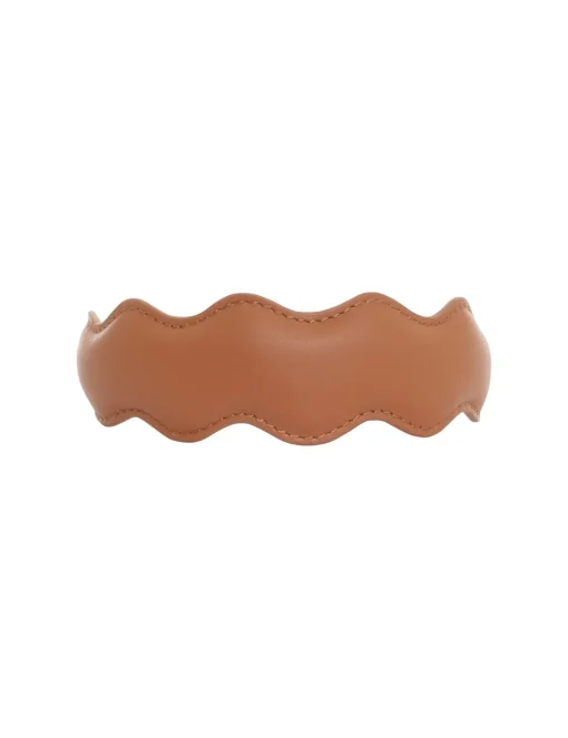 Leather Wave Headband