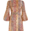 Luminosity Belted Mini Dress