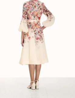 Luminosity Buttoned Midi Dress