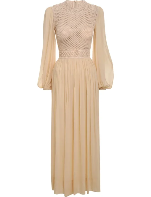 Luminosity Crochet Bodice Midi