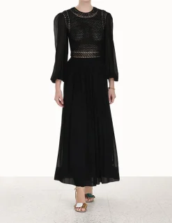 Luminosity Crochet Bodice Midi