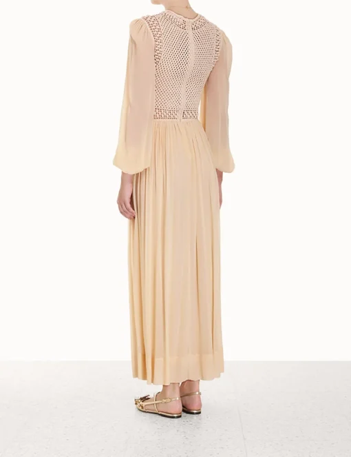 Luminosity Crochet Bodice Midi