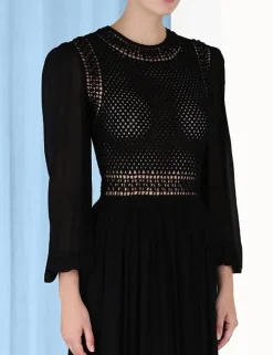 Luminosity Crochet Bodice Midi