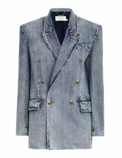 Luminosity Denim Blazer