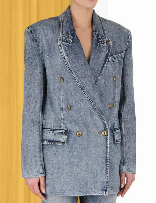 Luminosity Denim Blazer