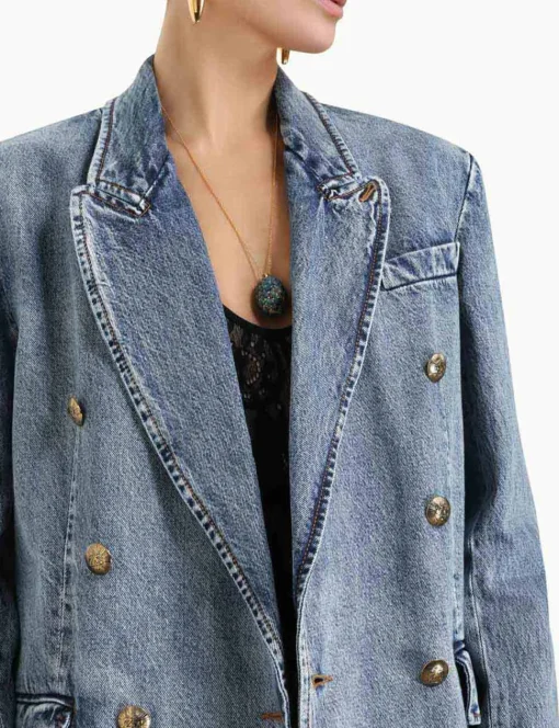 Luminosity Denim Blazer