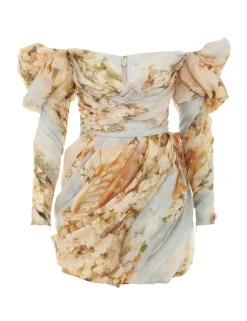 Luminosity Drape Mini Dress