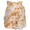 Luminosity Drape Mini Skirt