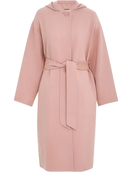 Luminosity Felted Hooded Coat