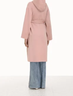 Luminosity Felted Hooded Coat