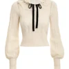 Luminosity Frill Neck Sweater