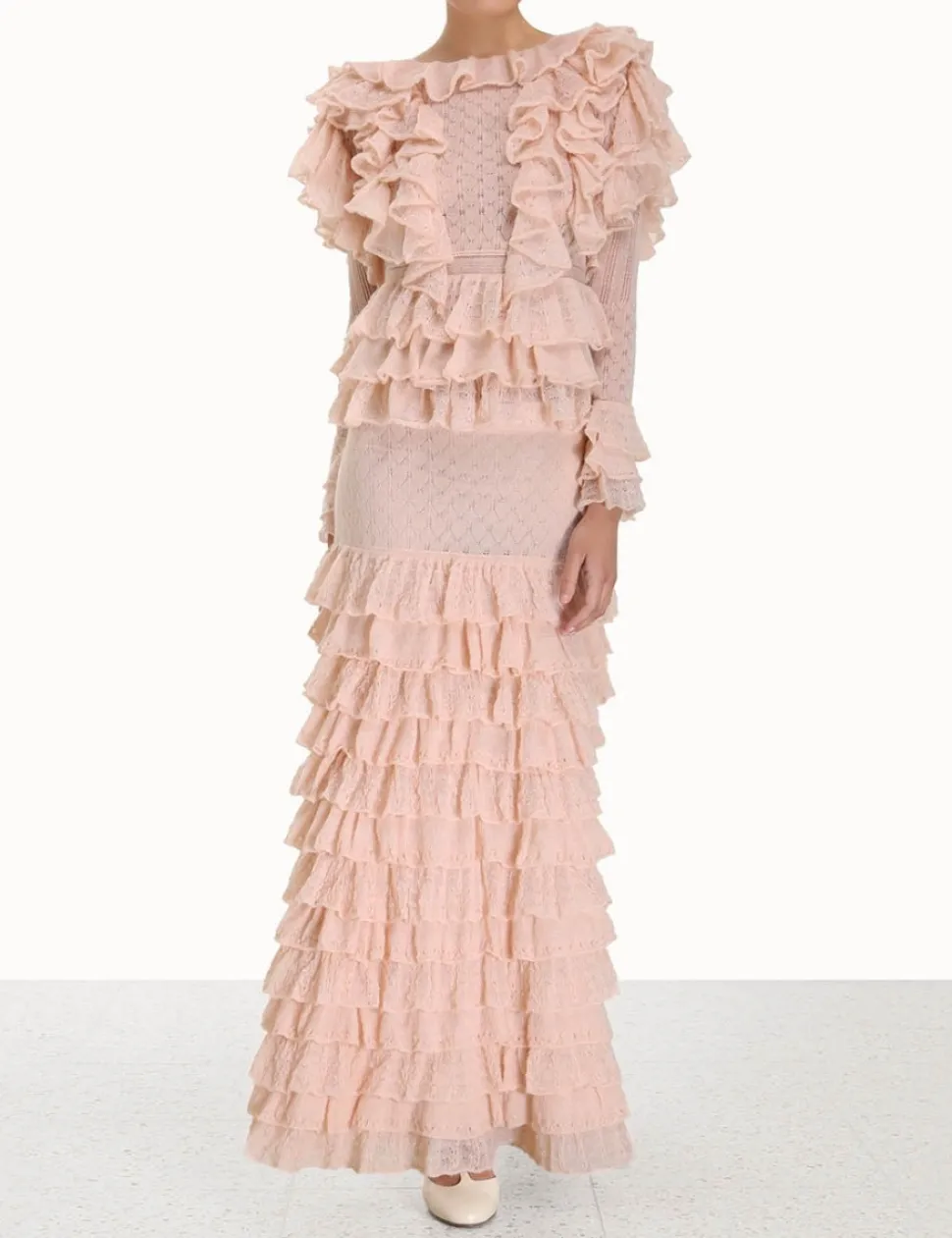 Luminosity Frill V-Neck Top