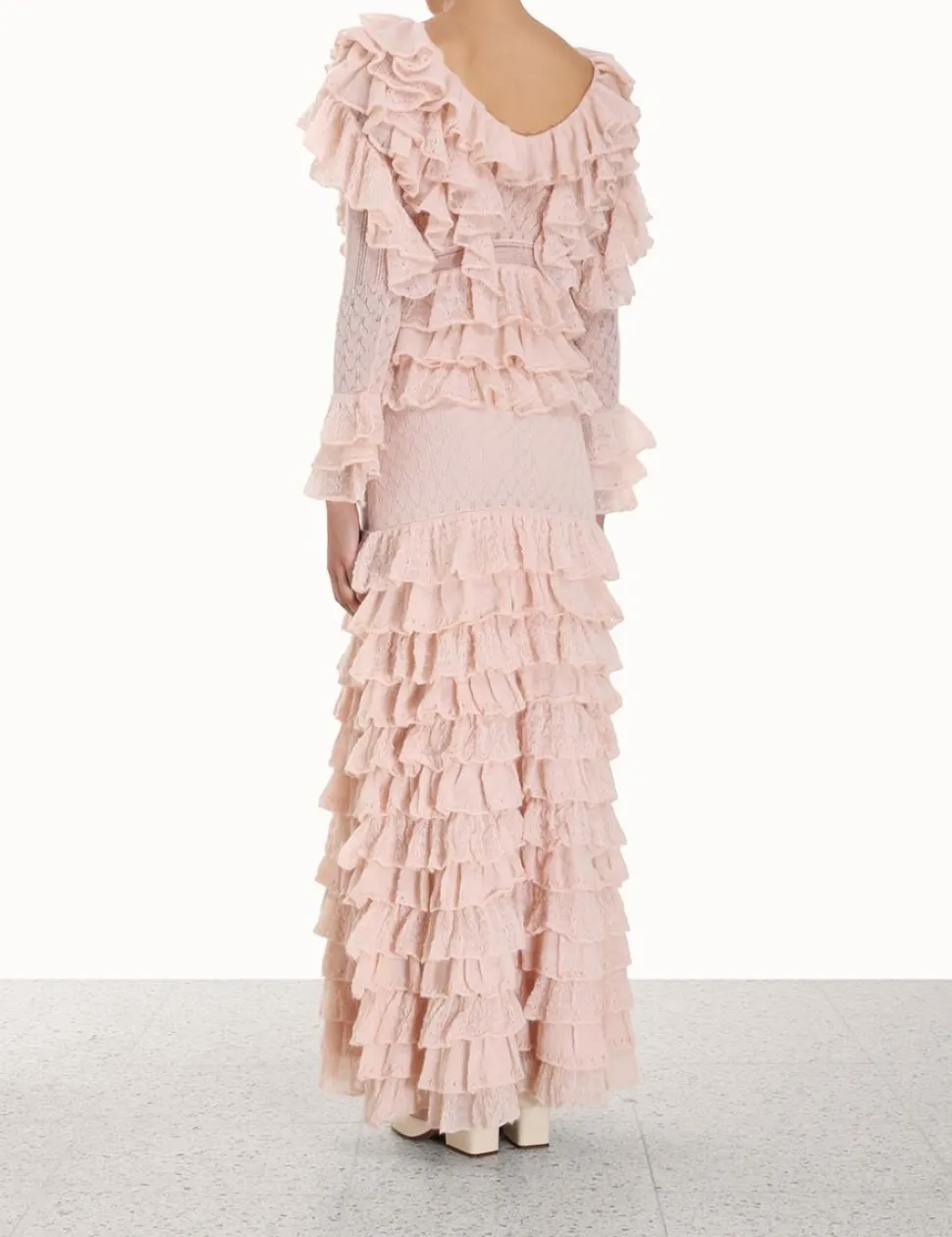 Luminosity Frill V-Neck Top