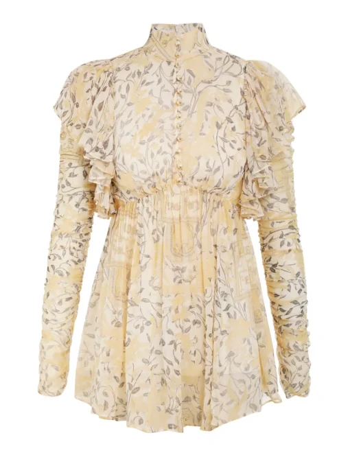 Luminosity Gathered Blouse