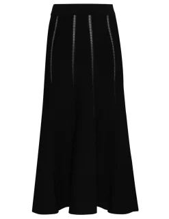 Luminosity Knit Panelled Skirt
