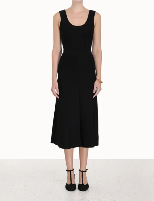 Luminosity Knit Panelled Skirt