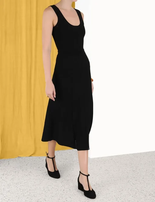 Luminosity Knit Panelled Skirt