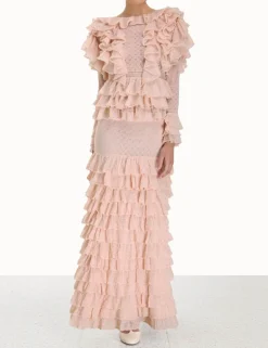 Luminosity Lace Frill Skirt