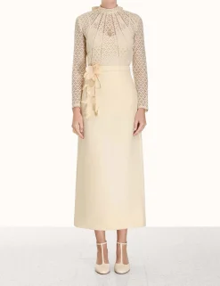 Luminosity Lace Paneled Blouse