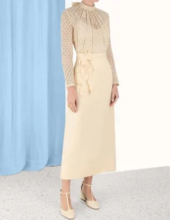 Luminosity Lace Paneled Blouse