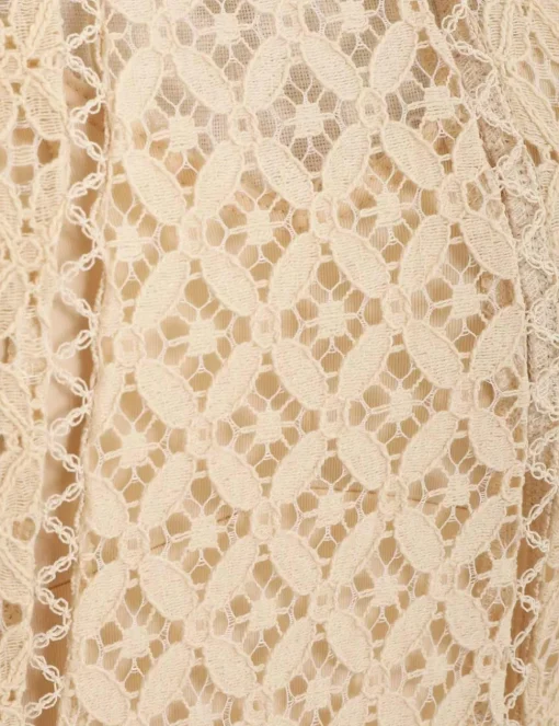 Luminosity Lace Panelled Midi