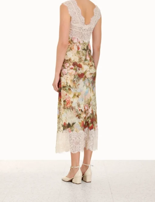 Luminosity Lace Slip Dress