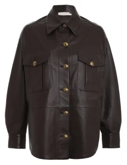 Luminosity Leather Shirt