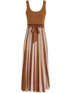 Luminosity Lurex Scoop Dress