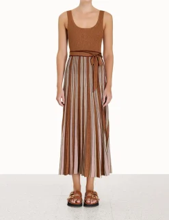 Luminosity Lurex Scoop Dress