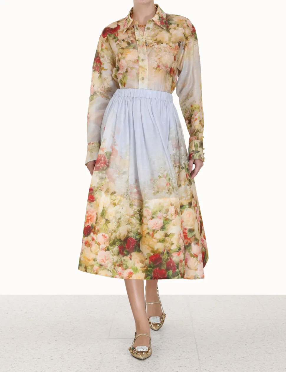 Luminosity Midi Skirt