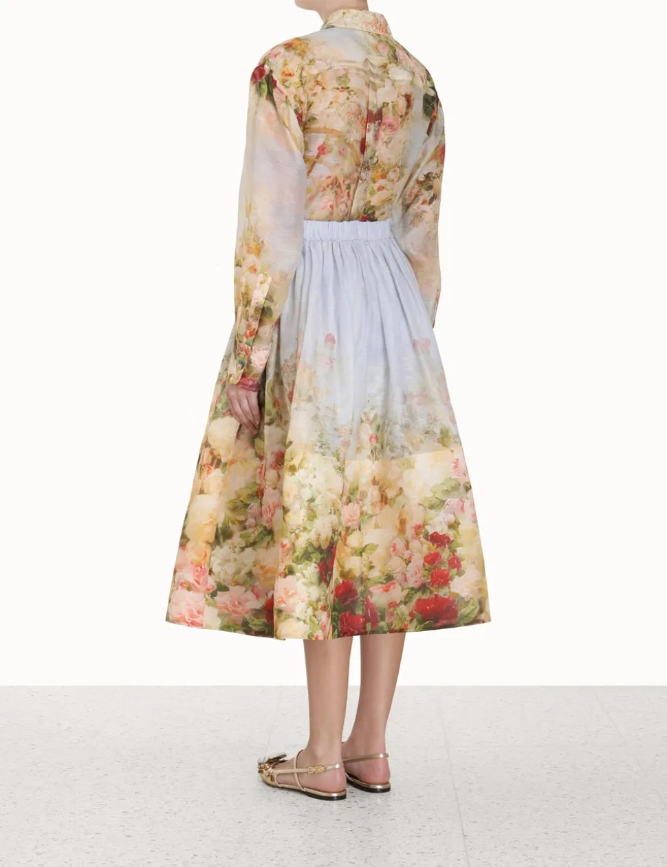 Luminosity Midi Skirt