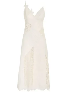 Luminosity Patch Lace Dress