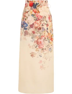 Luminosity Pencil Midi Skirt