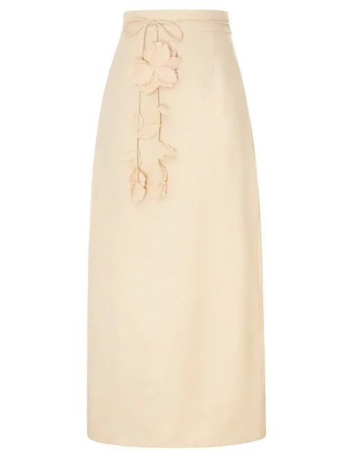Luminosity Pencil Midi Skirt