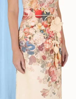 Luminosity Pencil Midi Skirt