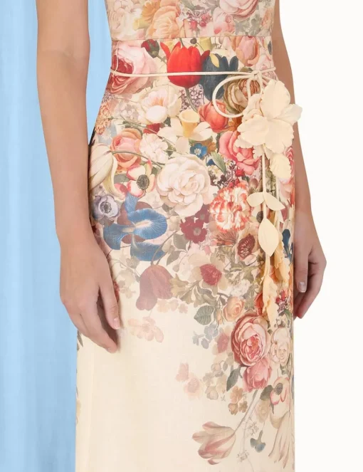 Luminosity Pencil Midi Skirt