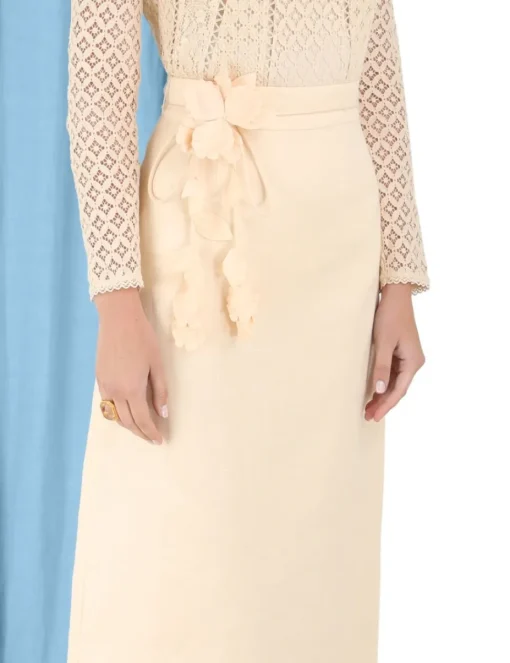 Luminosity Pencil Midi Skirt