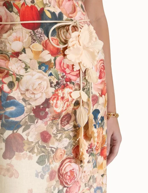 Luminosity Pencil Midi Skirt