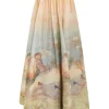 Luminosity Ruched Maxi Skirt