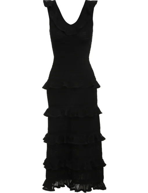 Luminosity Ruffle Tank Dress