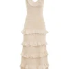 Luminosity Ruffle Tank Dress