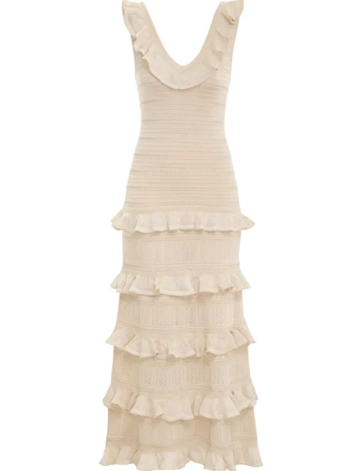 Luminosity Ruffle Tank Dress