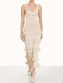 Luminosity Ruffle Tank Dress