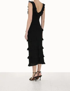 Luminosity Ruffle Tank Dress