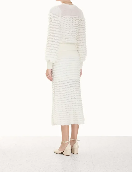 Luminosity Scallop Skirt